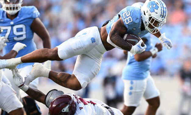 UNC’s Omarion Hampton Named ACC Running Back of the Week