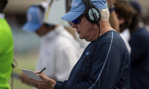 Teetering On the Brink, UNC Football Seeking to Move Forward at Duke