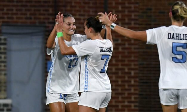 UNC Women’s Soccer Blasts Louisville, Extends Winning Streak to 6