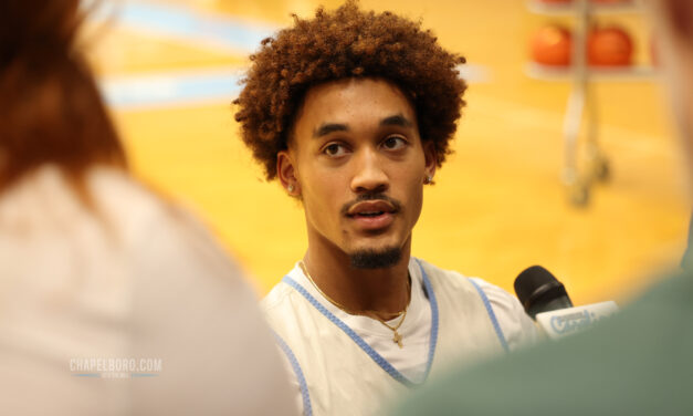 Trimble Powers UNC Men’s Basketball to 84-76 Win vs. Memphis in Opening Exhibition