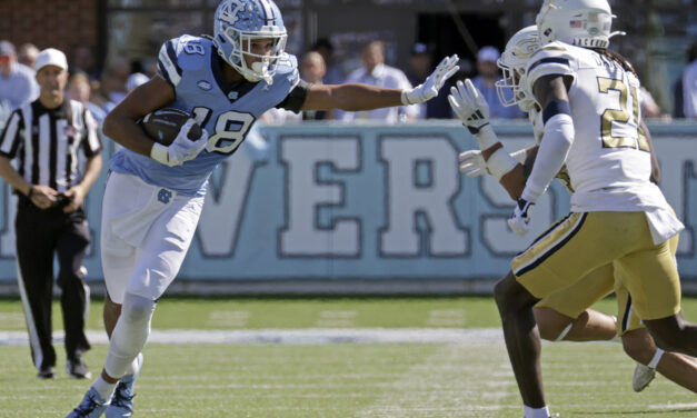 UNC Tight End, Top Pass-Catcher Bryson Nesbit Shut Down with Wrist Injury