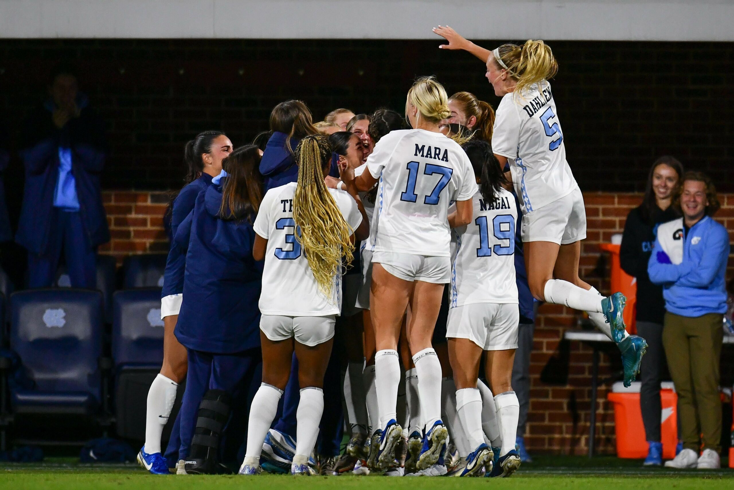 UNC Women's Soccer Rolls to Blowout Win vs. Clemson, Honors Retired ...