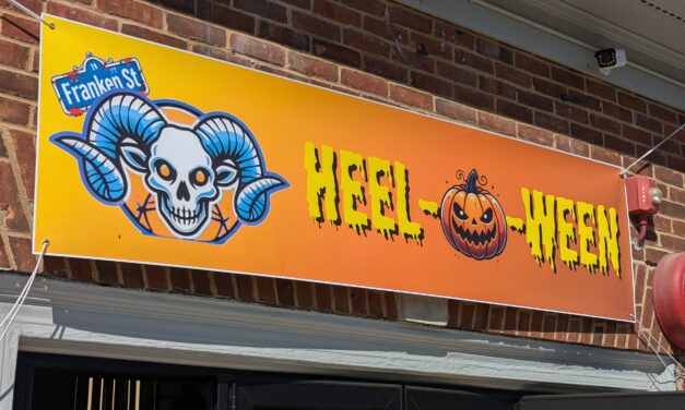 New UNC Business Class Running Pop-Up Halloween and Costume Shop on Franklin Street