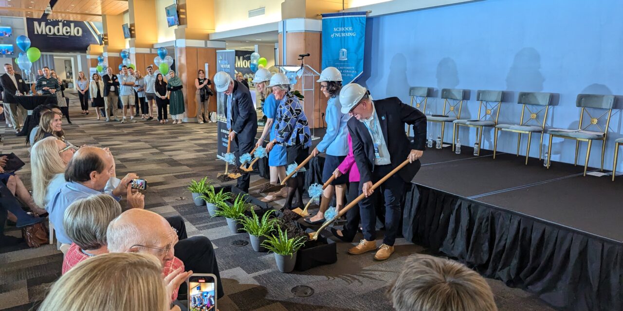 ‘A Little More Real’: Groundbreaking Ceremony Held for UNC Nursing School Expansion