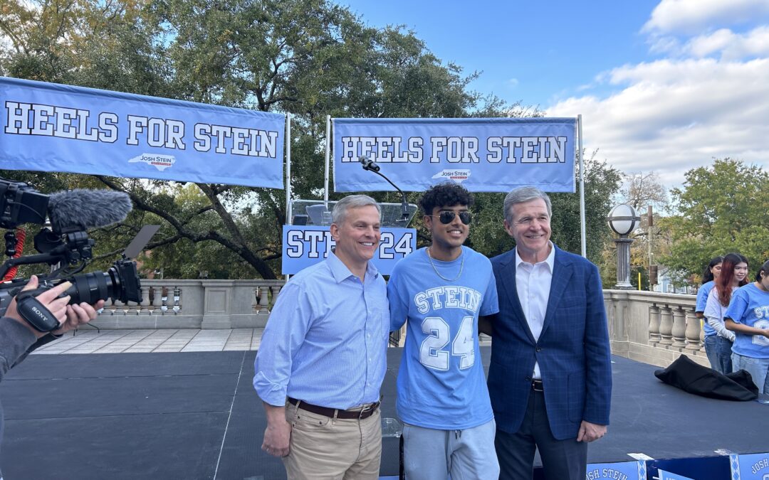 Stein, Democrats Campaign at UNC and Call Upon Young Voters for 2024 Election