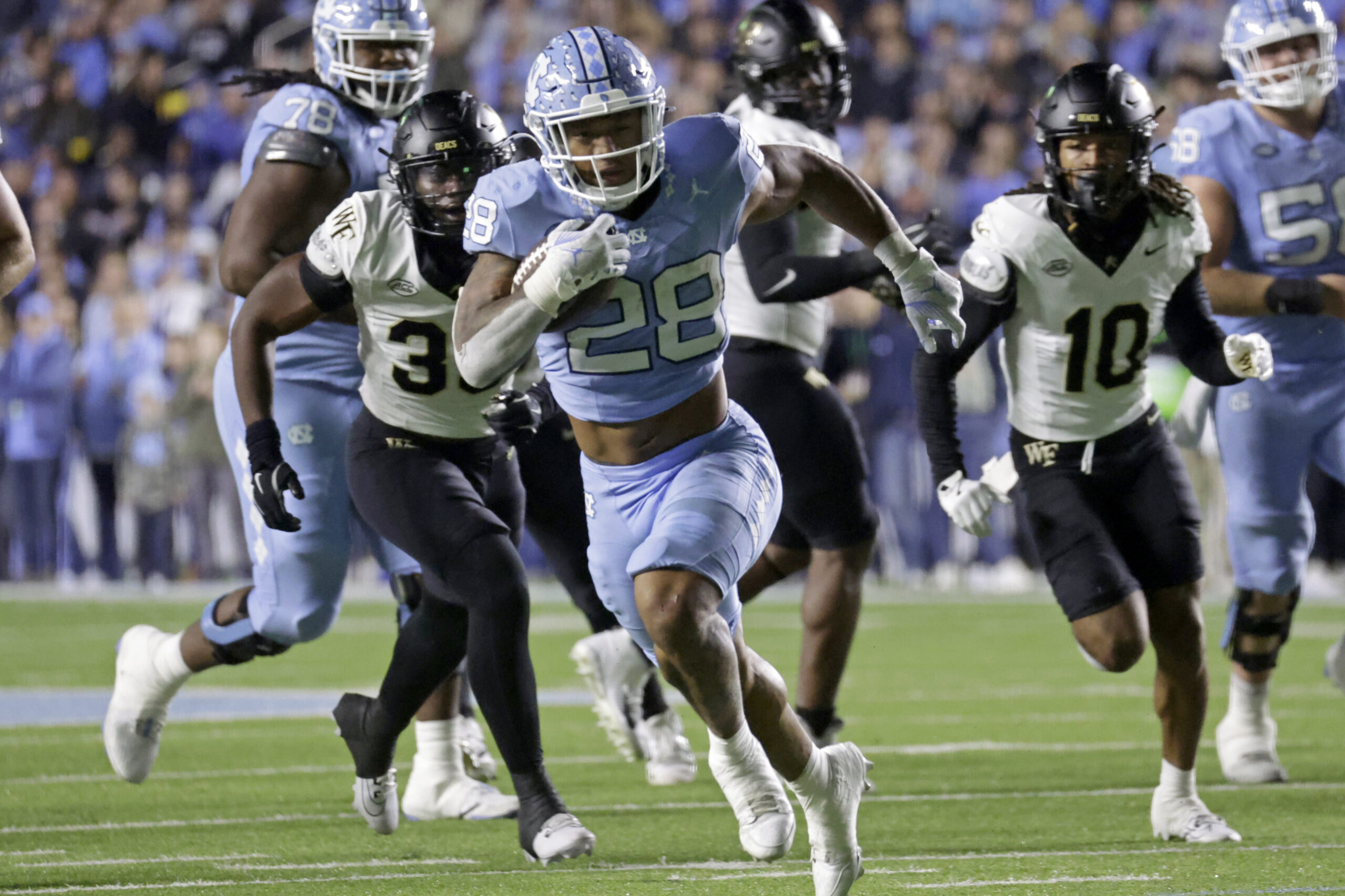 UNC RB Omarion Hampton Declares for 2025 NFL Draft