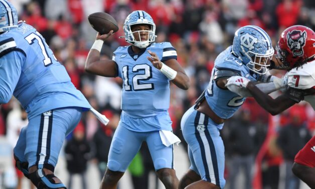 Late Touchdown Helps NC State Beat UNC Football in Mack Brown’s Farewell