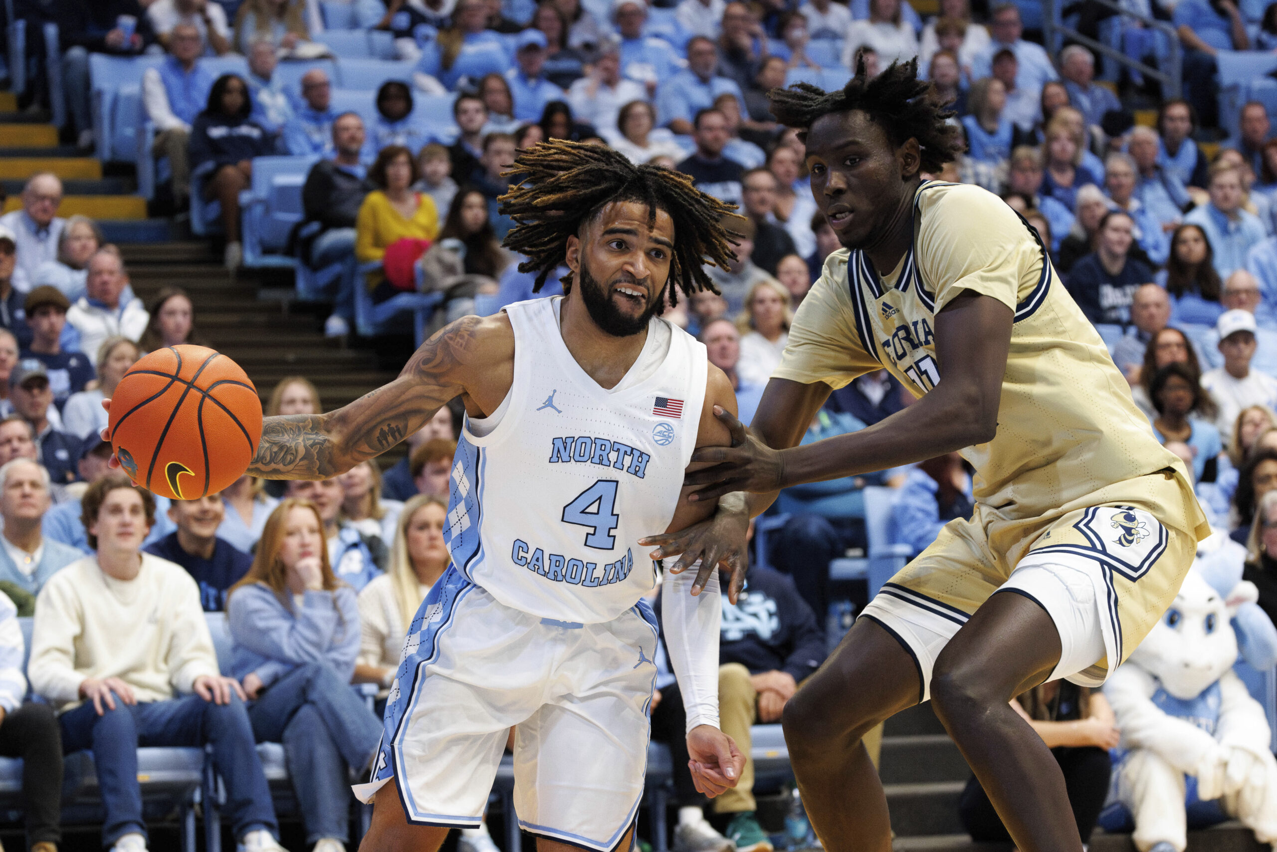UNC Men’s Basketball Grinds Past Georgia Tech in ACC Opener
