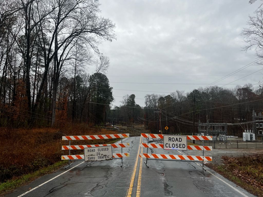 Sheriff’s Office: Jones Ferry Road Closed After Fallen Tree, Damaged Power Line
