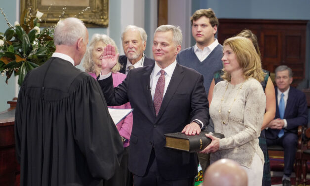 North Carolina’s Latest Democratic Governor Is Sworn In