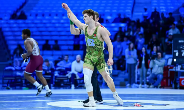 UNC Wrestling Upsets No. 8 Virginia Tech; First Win vs. Hokies Since 2020