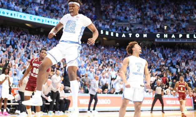 UNC Men’s Basketball Outlasts Hot-Shooting Boston College in Overtime