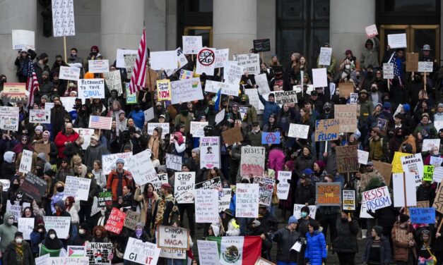 Protesters in Cities Across the US Rally Against Trump’s Policies, Project 2025 and Elon Musk