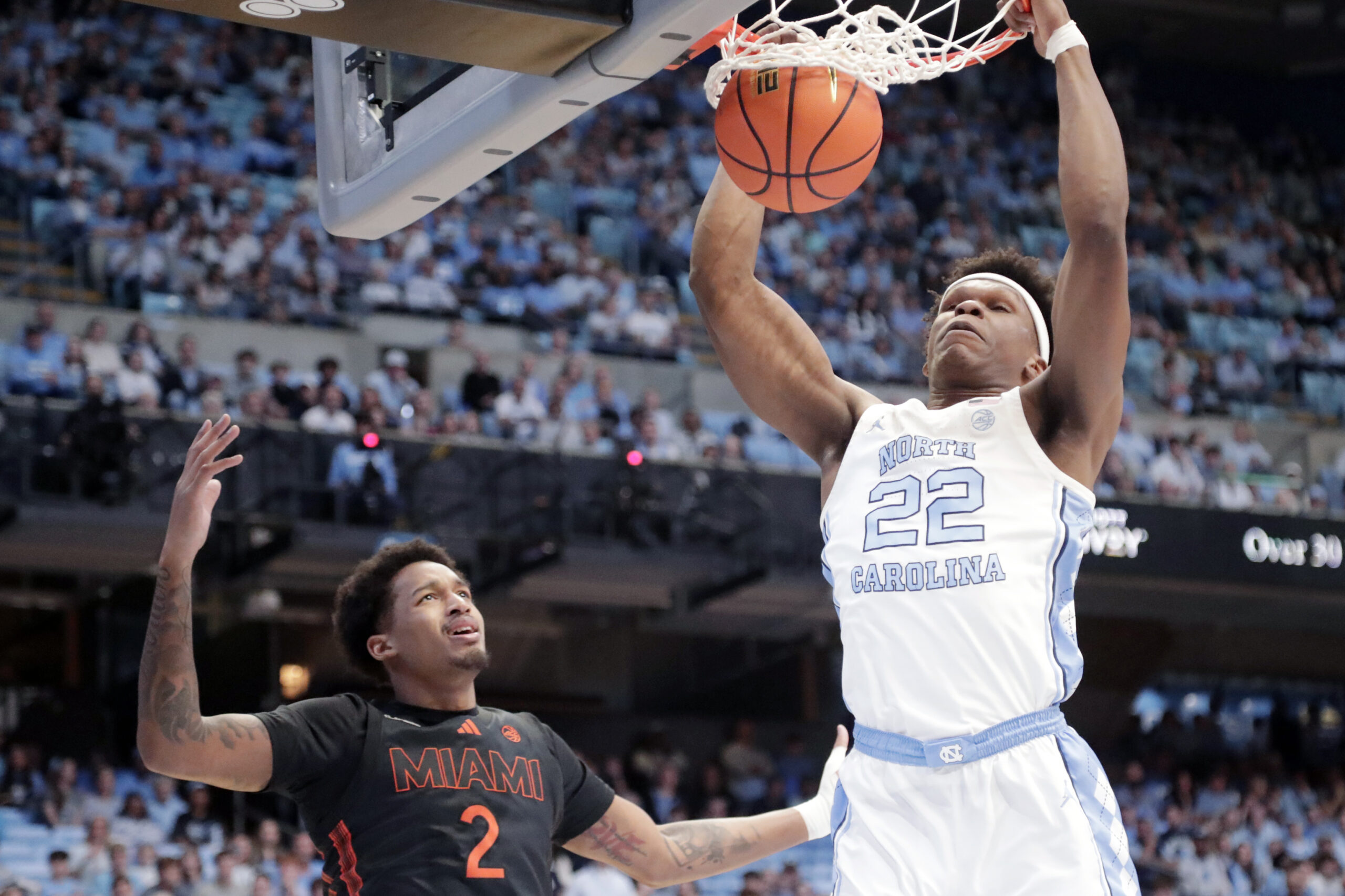 UNC Men’s Basketball Cruises Past Miami, Wins 5th Straight Game