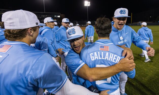 UNC Baseball Walks Off No. 24 Coastal Carolina, Moves to 13-0