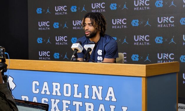 Here’s What UNC’s R.J. Davis, Hubert Davis Are Saying Ahead of Senior Night vs. No. 2 Duke