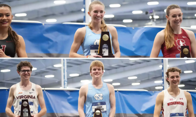 UNC’s Ethan Strand and Makayla Paige Win Titles at NCAA Indoor Championships