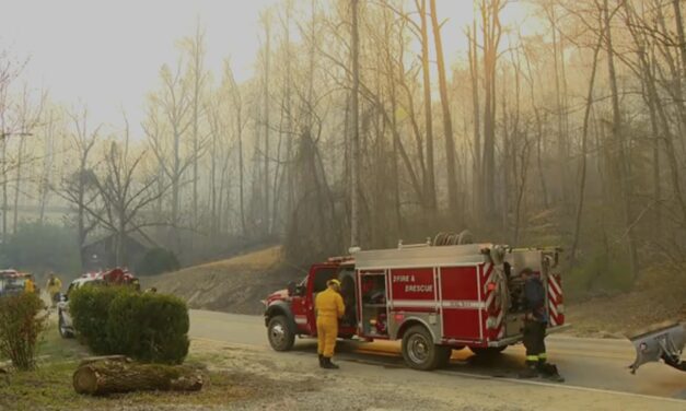 Orange Rural Fire Department Deploys Crew to Fight Polk County Wildfires