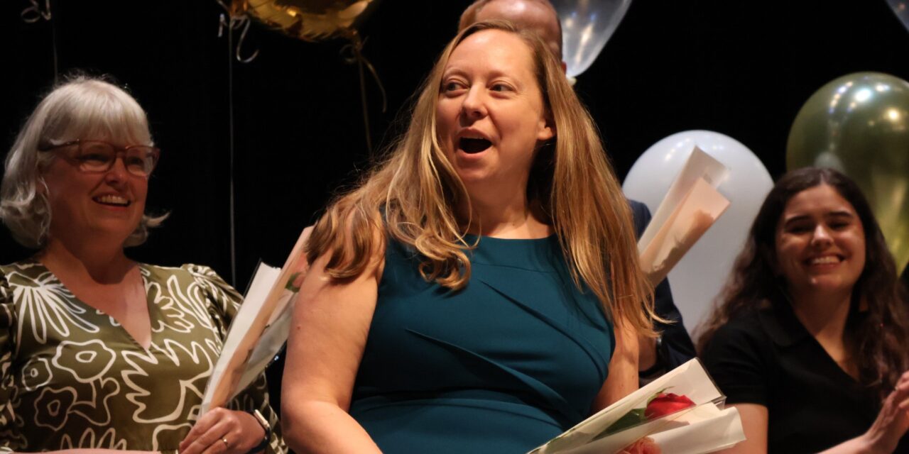 McDougle Middle’s Jessie Grinnell Named CHCCS’ 2025 Teacher of The Year