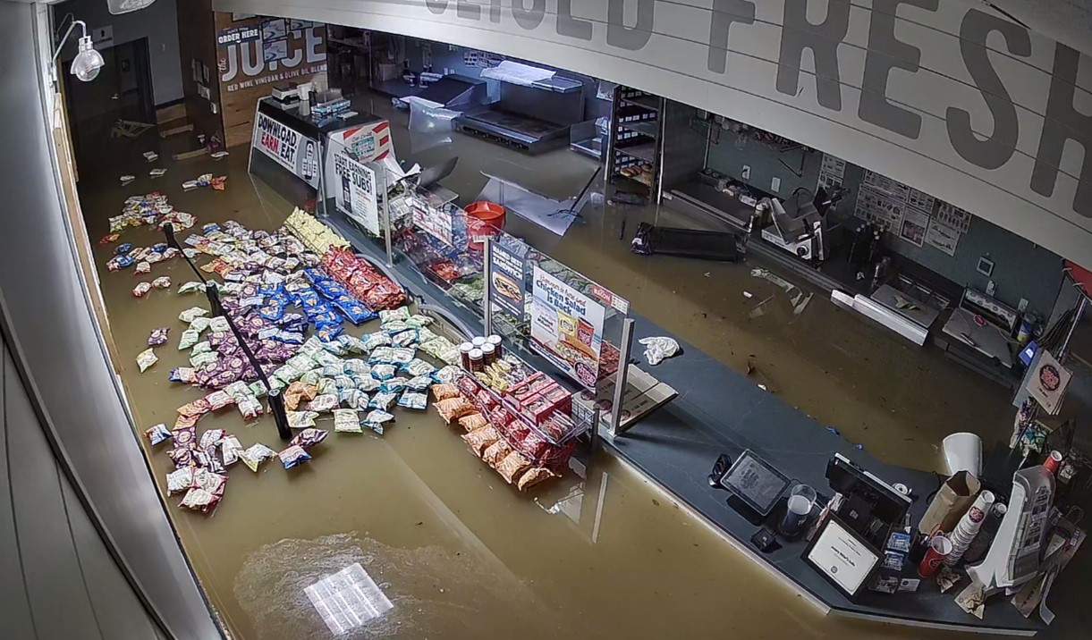 ‘Everything Is A Complete Loss’: Eastgate Crossing Businesses Assess Flood Damage