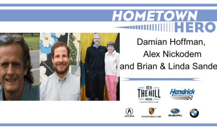 Hometown Heroes: Damian Hoffman, Alex Nickodem, and Brian & Linda Sanders