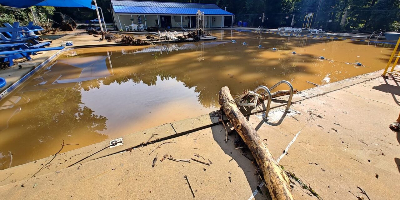 Chapel Hill Exchange Pool Asking for Community Support to Help Fund Flood Repairs