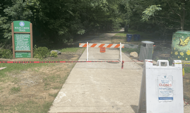 Recovery Efforts Underway on Chapel Hill Trails Damaged by Chantal’s Floodwaters