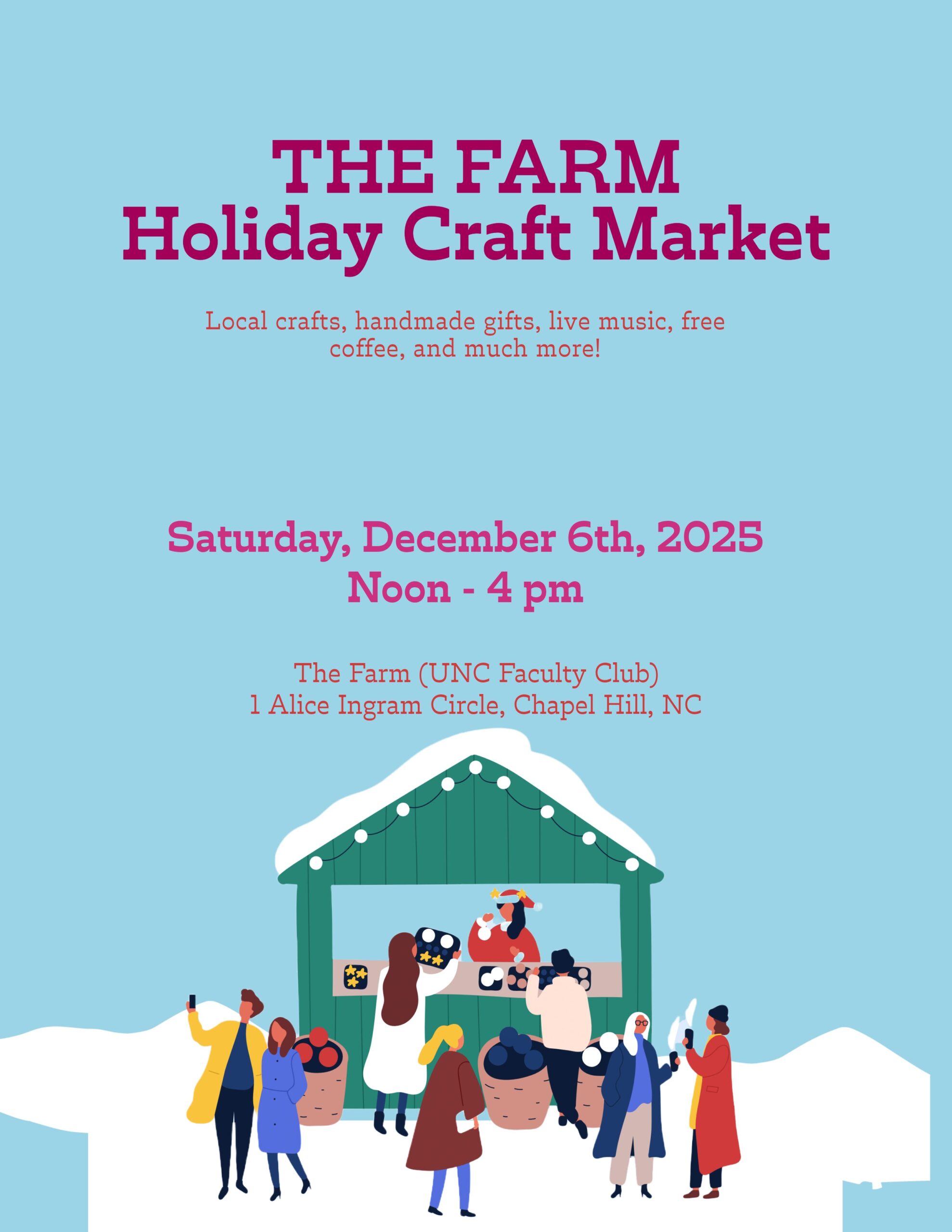 THE FARM Market 2025 - flier