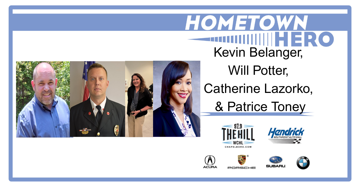 Hometown Heroes: Kevin Belanger, Will Potter, Catherine Lazorko, and Patrice Toney