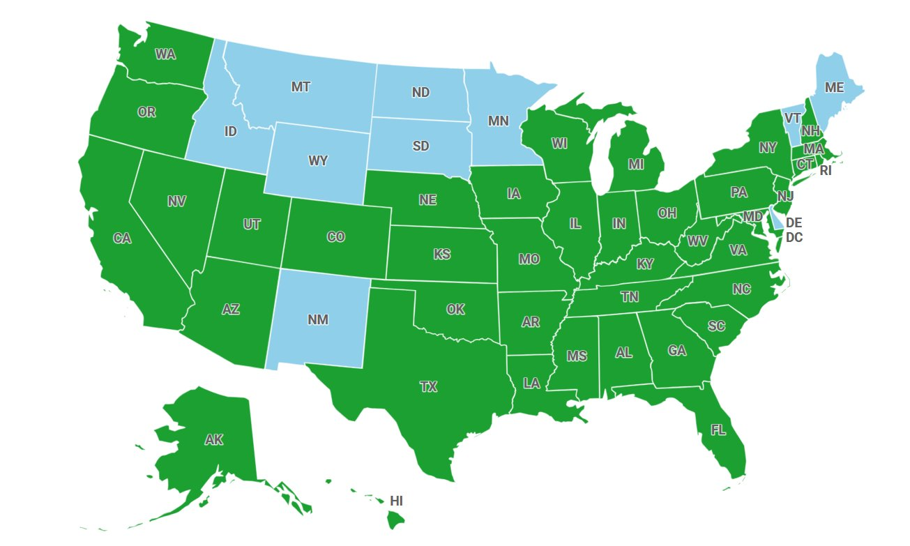 UNC Men’s Basketball Has Played a Game in 40 of 50 States. Here’s How It Can Fill Out the Map.