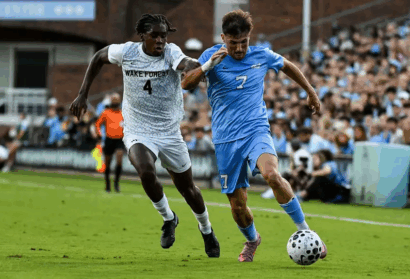 Second-Half Goal Helps UNC Men’s Soccer Tie No. 4 Wake Forest at Dorrance Field
