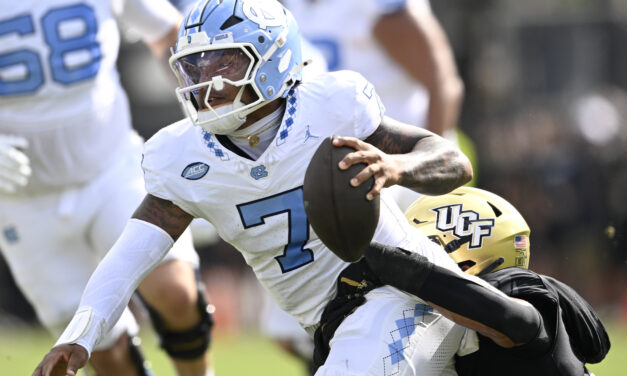 UCF Stifles UNC Football, Sends Tar Heels to Second Loss of 2025 Season