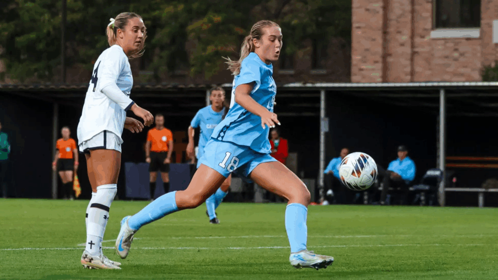 UNC Women’s Soccer Loses at No. 2 Notre Dame