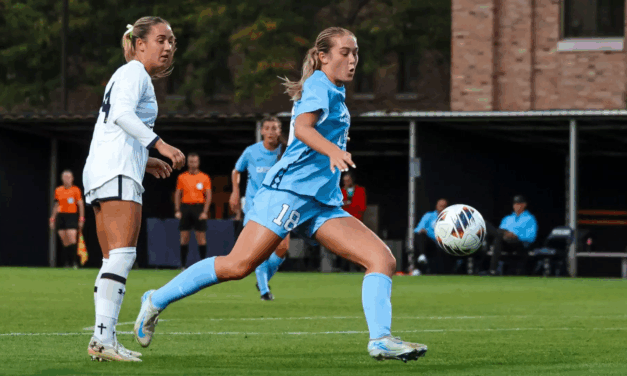 Strong 2nd Half Not Enough as UNC Women’s Soccer Falls at No. 2 Notre Dame