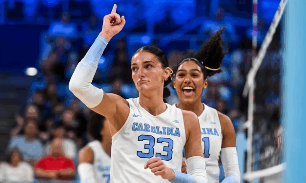 UNC Volleyball Sweeps Doubleheader vs. Duke, Now 4-0 in ACC Play