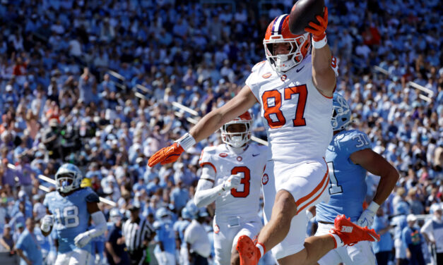 Red-Hot Start Helps Clemson Blow Out UNC Football as Tar Heels Fall to 2-3