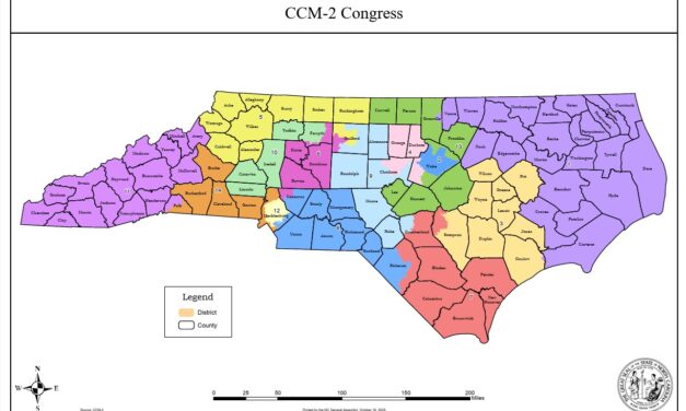 North Carolina GOP’s Proposed Map Seeks to Thwart Democratic Incumbent’s Reelection