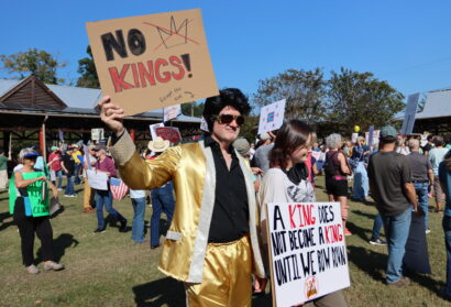 Photo Gallery: No Kings Day In Carrboro, Pittsboro, and Hillsborough