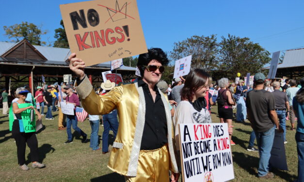 Photo Gallery: No Kings Day In Carrboro, Pittsboro, and Hillsborough