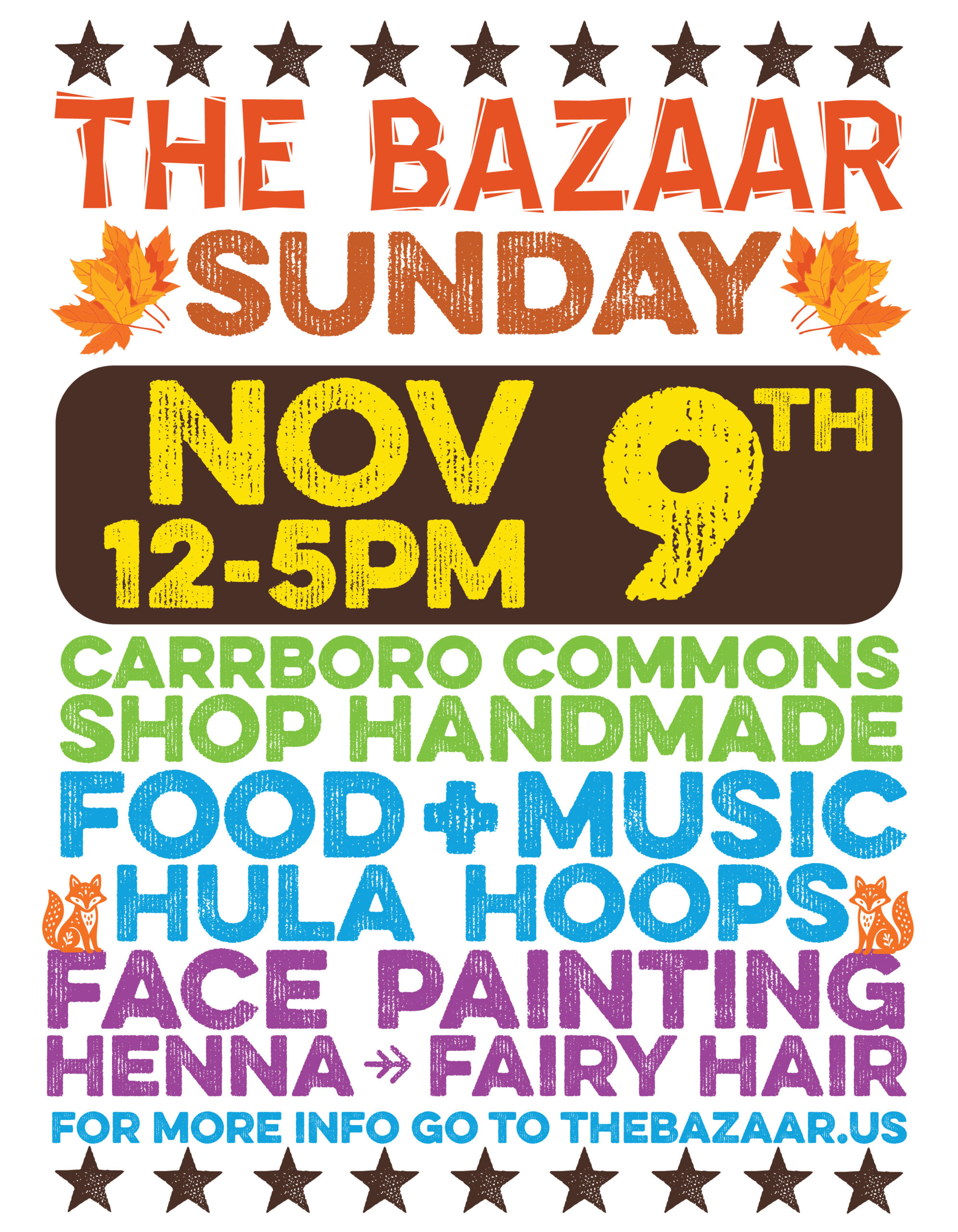 Nov 9th Bazaar Poster-01