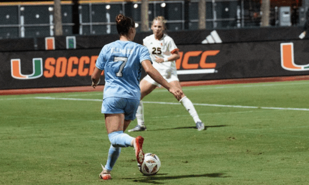 UNC Women’s Soccer Loses at Miami on Late Goal