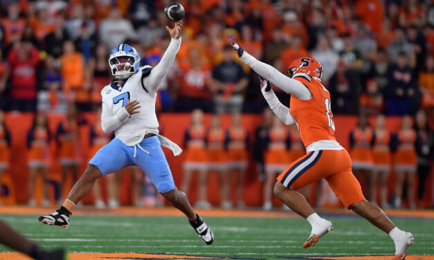 UNC Football Thumps Syracuse, Snaps 4-Game Losing Streak