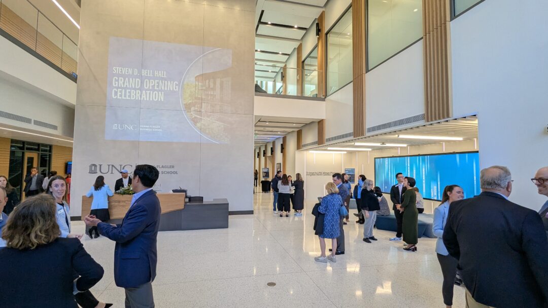 UNC Holds Ribbon-Cutting Ceremony for Business School Expansion ...