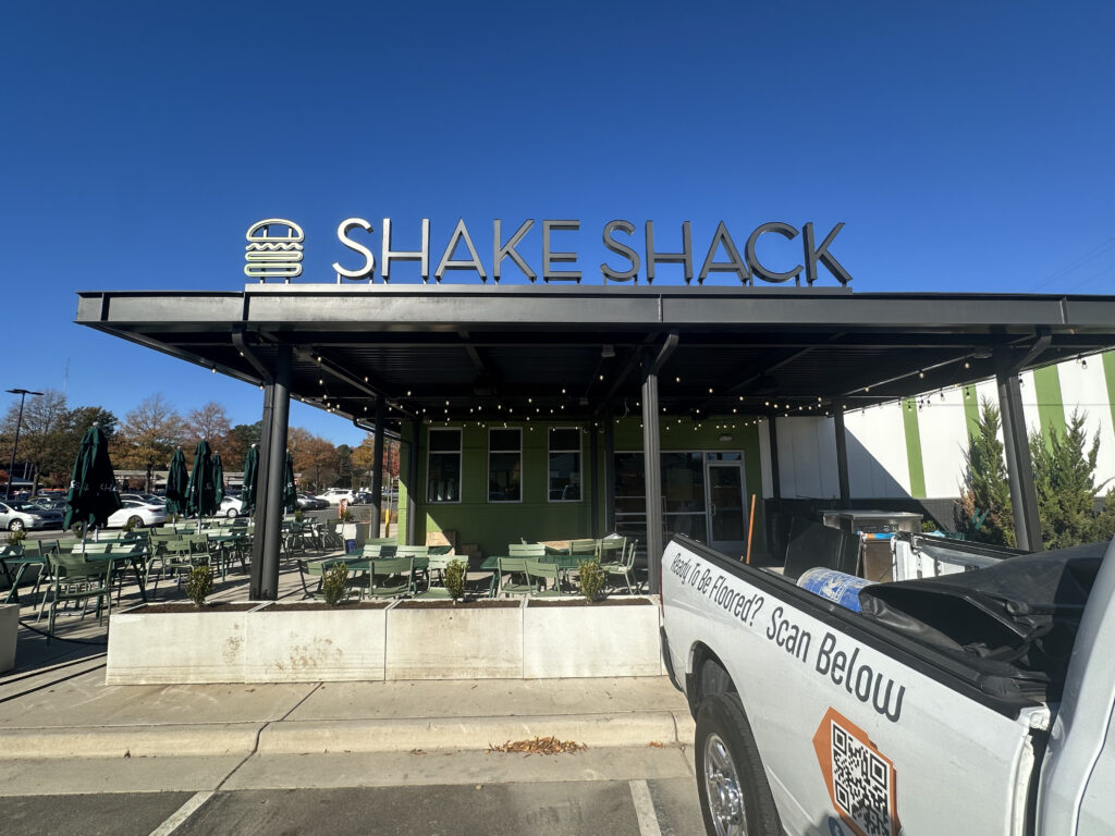 Shake Shack Sets Post-Flood Reopening Date For Chapel Hill Location