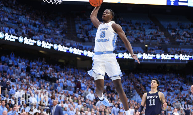 Caleb Wilson Sparks UNC Men’s Basketball Past Navy; Players Call Meeting Afterward