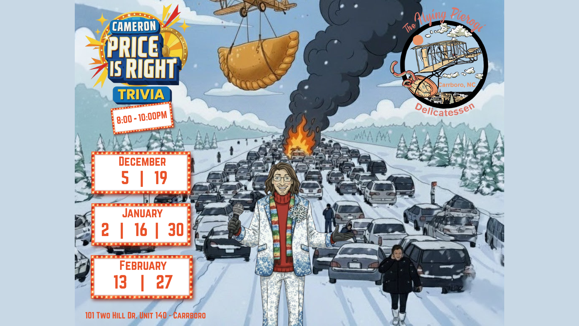 Cameron Price is Right Trivia - Winter - Facebook Event Cover