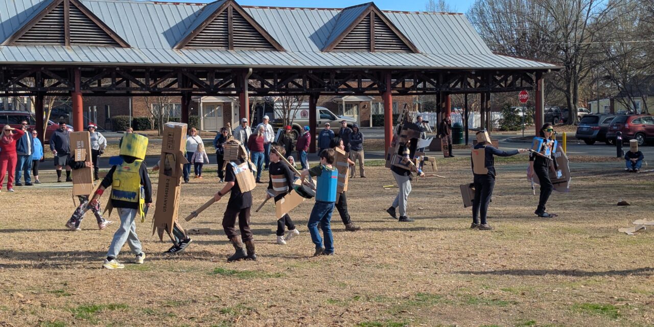 ‘So Much Fun’: Community’s First ‘Cardboard War’ Brings Out Creativity and Whimsy