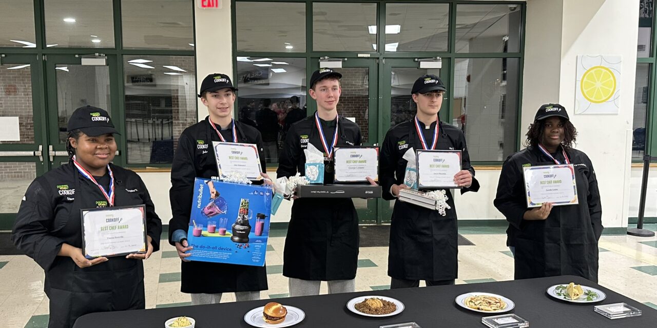 CHCCS Competition Cooks up Hands-On Culinary Experience for Local High School Students