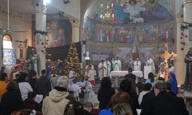 Gaza’s Tiny Christian Community Tries to Capture the Holiday Spirit During the Ceasefire