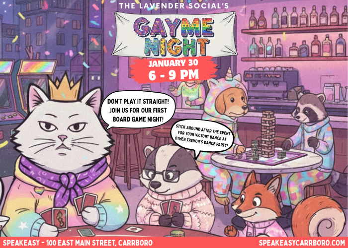 The Lavender Social's - Gayme Night - Jan 30 (700 x 500 px)